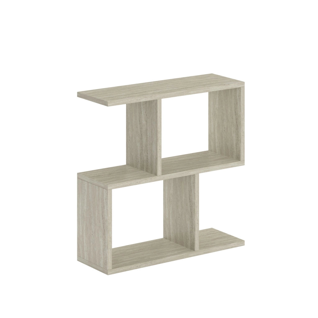 Tavolino in legno "Homemania" - 60 x 60 x 20 cm - Beige