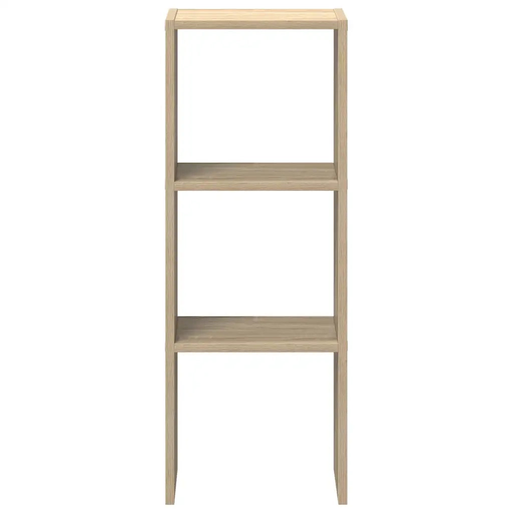 Libreria Impilabili Rovere Sonoma 30x30x80 cm Legno Multistrato 858807