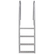 Scala a 4 Gradini per Piscina/Banchina in Alluminio 167 cm CFW8005947