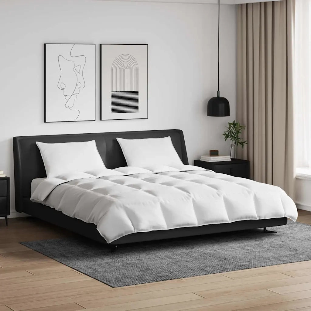 vidaXL Piumone Altro 3 pcs Bianco Piume