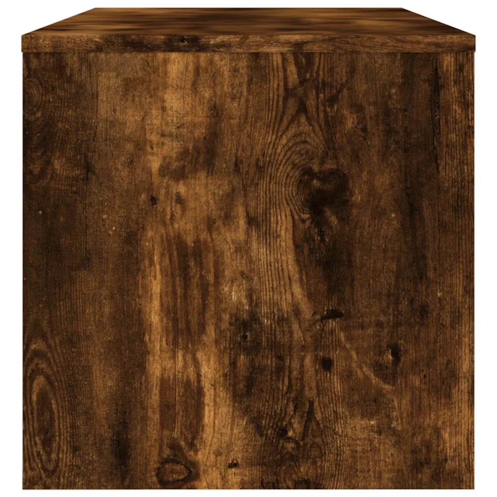 Mobile Porta TV Rovere Fumo 120x34x37 cm Legno Multistrato 833548