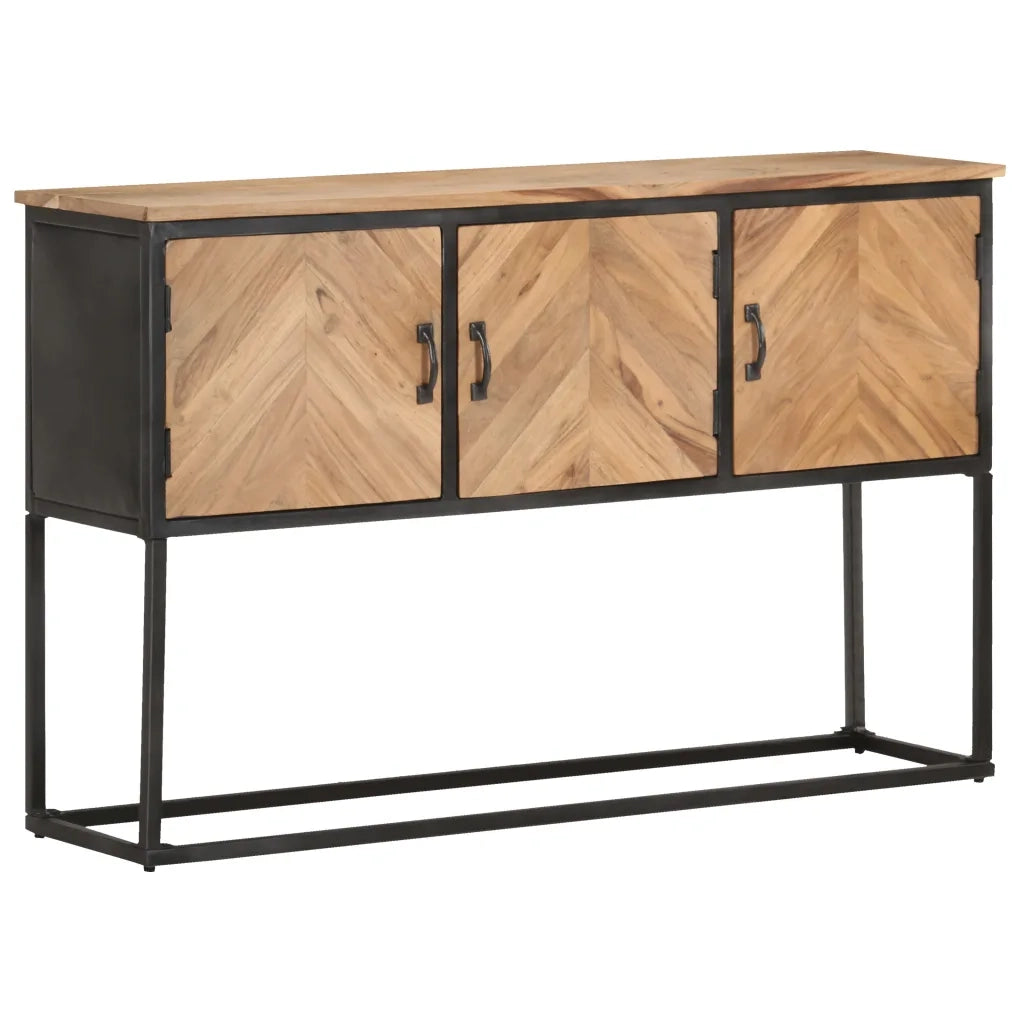 Credenza 120x30x75 cm in Legno Massello di Acacia 323529