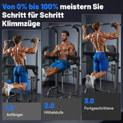 Torre Potenza Dip Station Pull Up Bar ¨C zephmum ¨C 204 kg