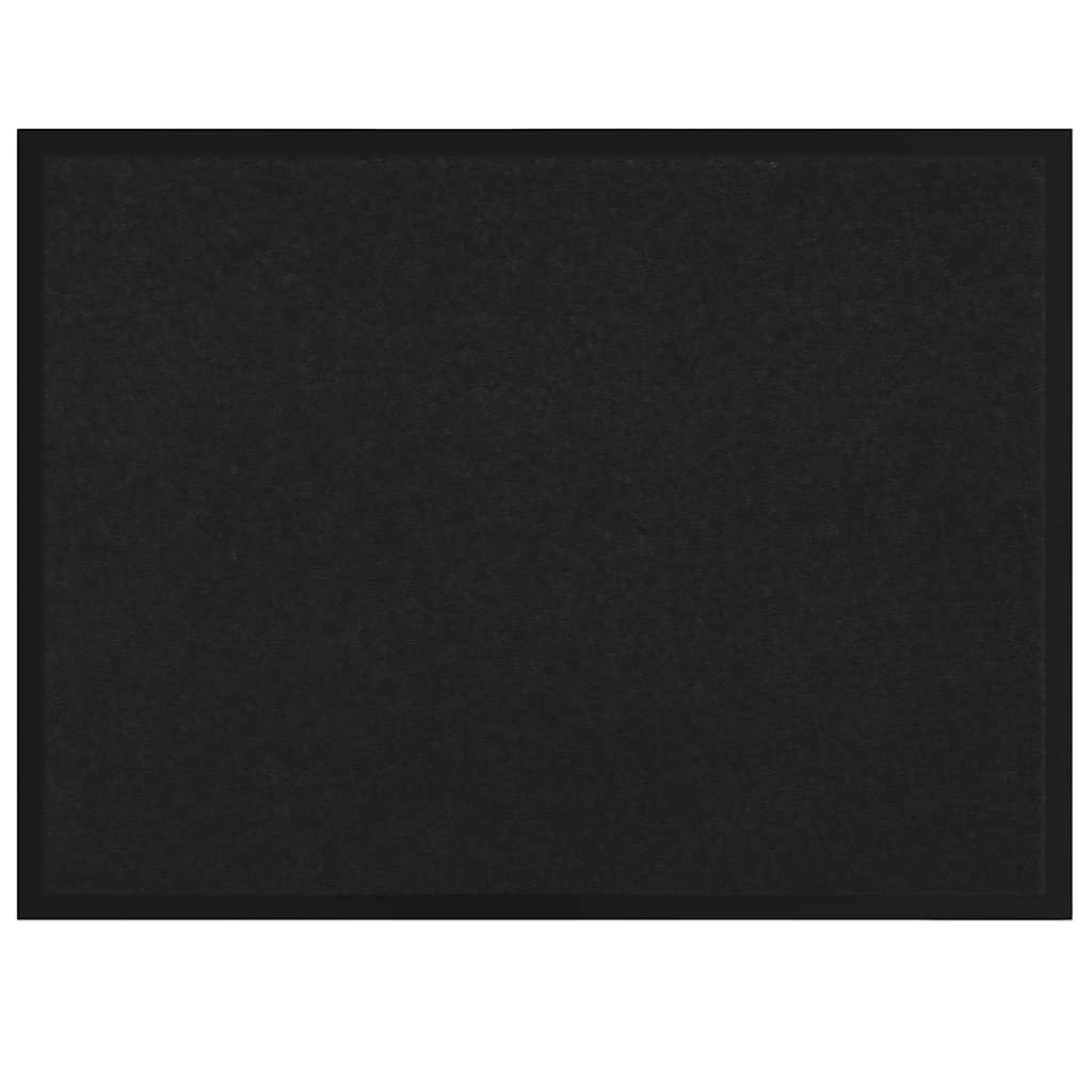 Zerbino antiscivolo 80 x 60 x 1,2 cm comfort moderno ingresso/corridoio orsacchiotto nero 02_0058997