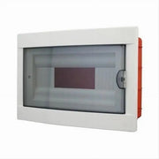 Trade Shop - Centralino Da Incasso Ip40 12/14 Moduli 300x200x90 Mm 24w Portello Fume' Fg14312 -
