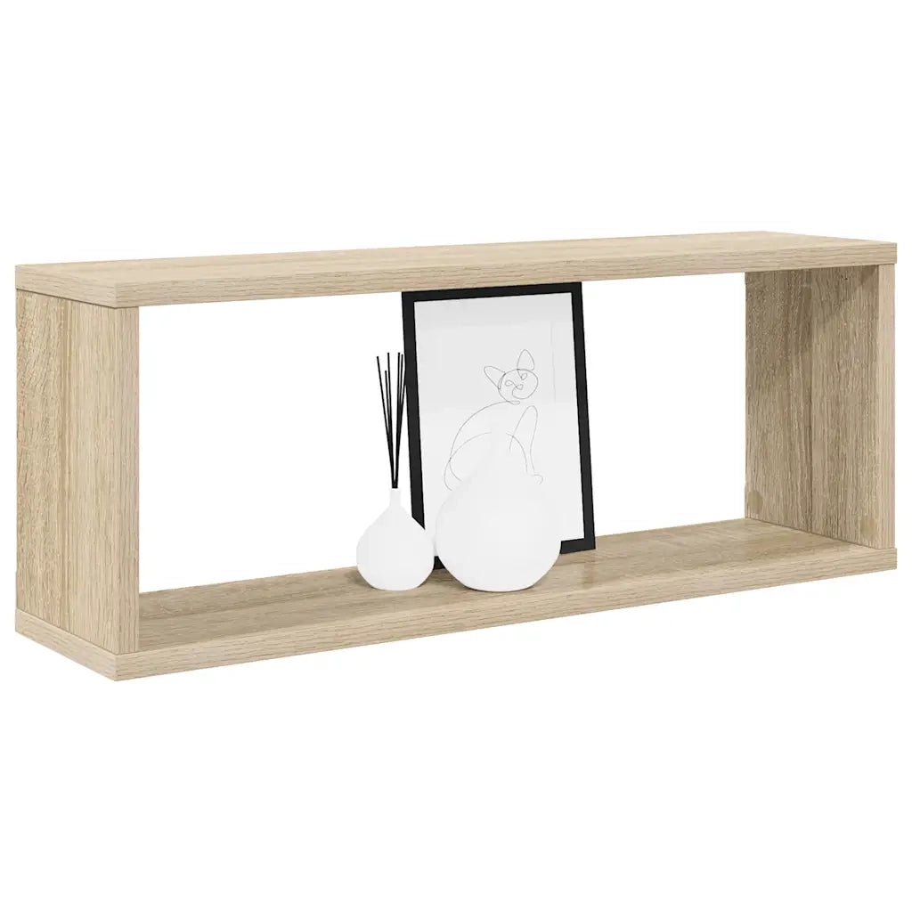 Mensole a Cubo 6 pz Sonoma 60x15x23 cm in Truciolato cod mxl 33496