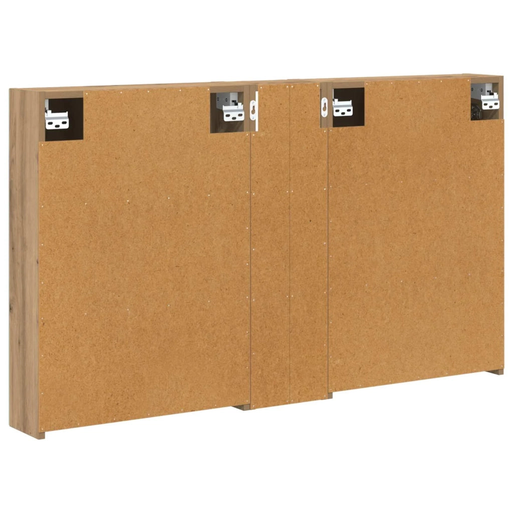 Set di Armadi da Bagno con lo scaffale 3 pcs 120 x 14,5 x 70 cm 3403751