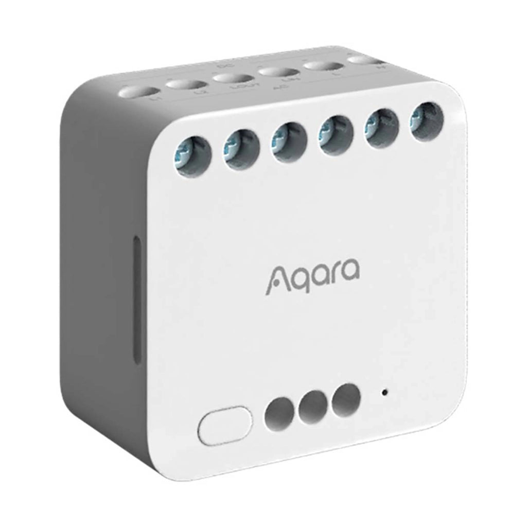 Modulo di controllo Smart T2 a doppio relè per dispositivi collegati Bianco Aqara