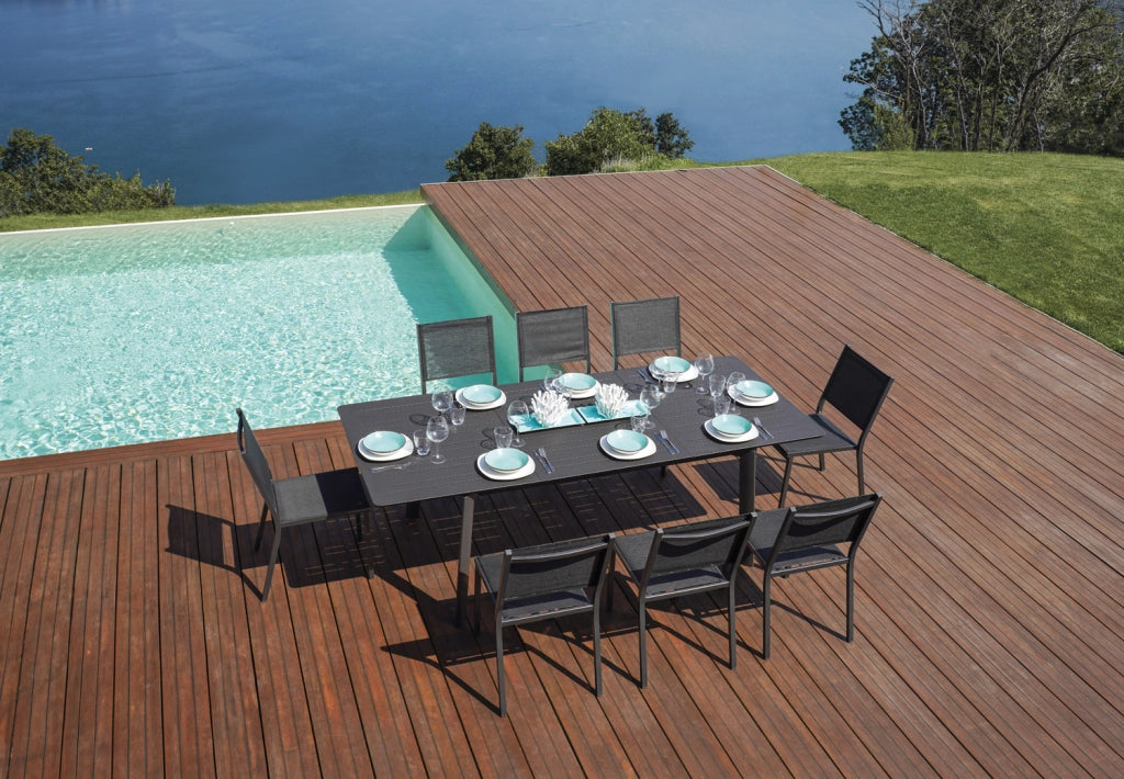 Cheonda - Tavolo San Donato - Allungabile  160/240 X 102 Cm - Allungo Centrale - 1 Pz Colore: Bianco