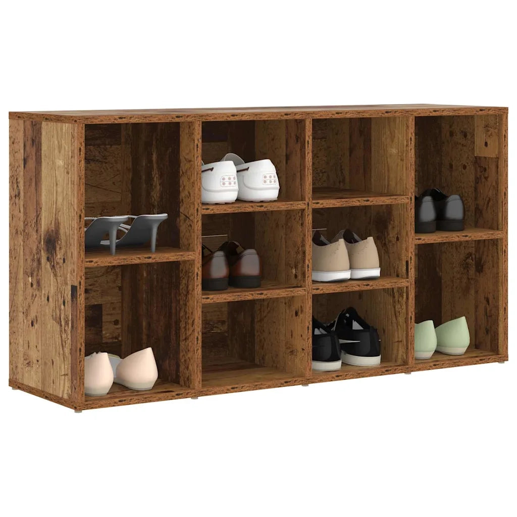 vidaXL Panca per scarpe Altro Legno vecchio 103 x 30 x 54.5 cm