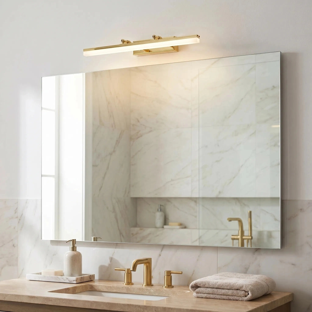 Applique Da Bagno Led APP1873-1W 60cm Gold