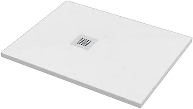 PIATTO DOCCIA STONE RETTANGOLARE 70X90 BIANCO OPACO ERCOS