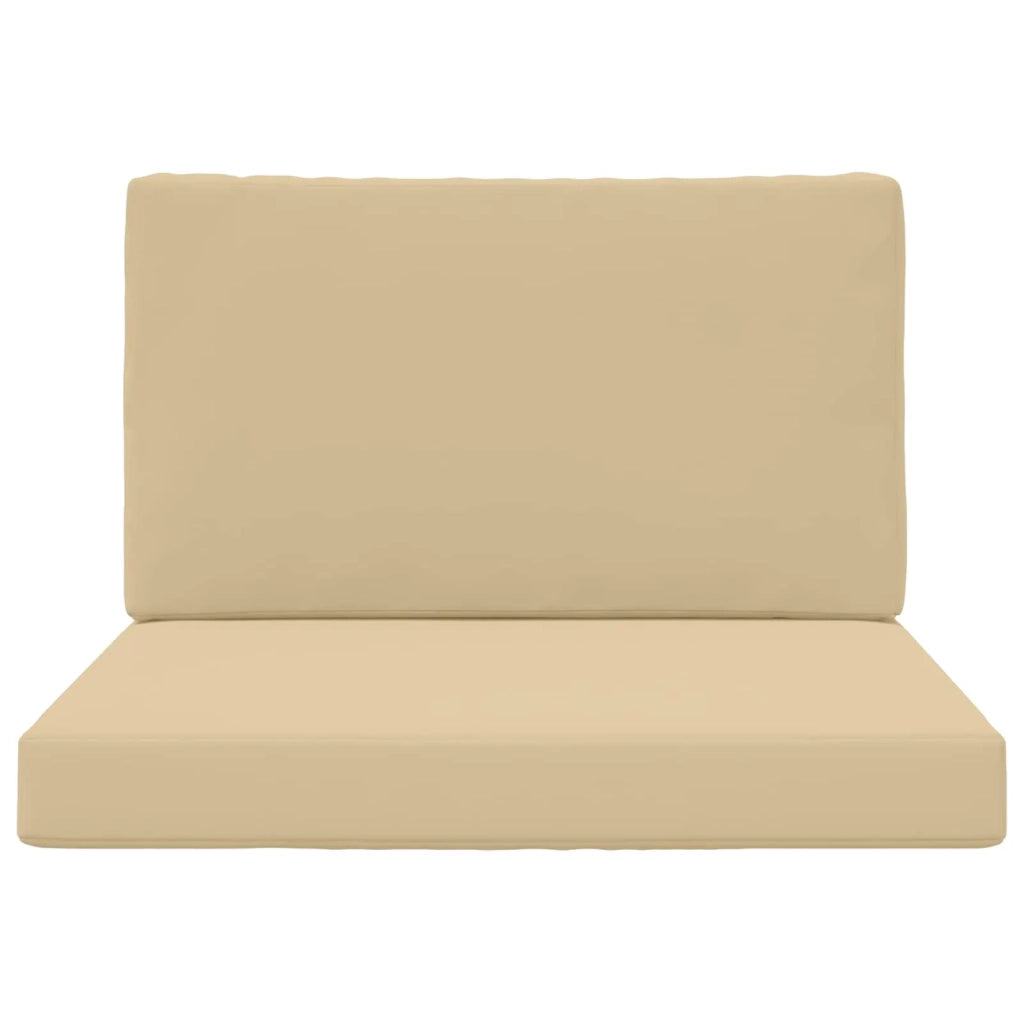 Cuscino per divano da esterno 2 pcs Beige Poliestere