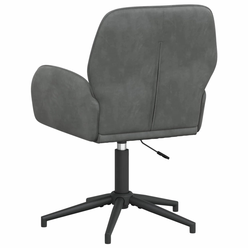 Sedia da scrivania girevole 54 x 55 x 90 cm Grigio Scuro 42034345