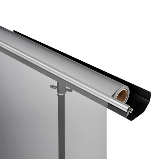 supporto per sfondo per treppiedi per lampade - utilizzo flessibile con sfondi di cartone fino a 1,35m, capacità di carico fino a 5kg, struttura in alluminio, meccanismo di sgancio