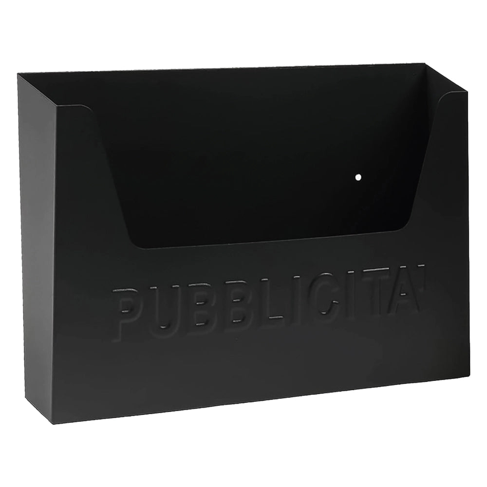 CASSETTA PORTAPUBBLICITA' 'ERICA' cm 35,5x8,5x H 26 - antracite  - KASART