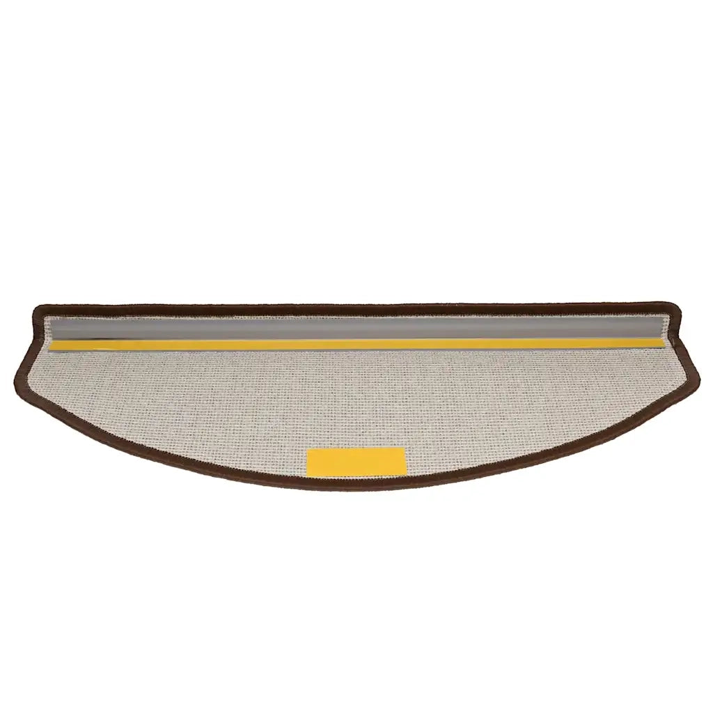 Tappetini per Scale 20 pz Marrone CaffÃ¨ 65x24x4 cm