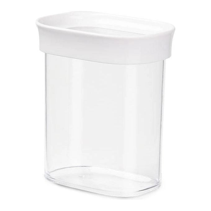 EMSA Optima Rettangolare Contenitore 0,38 L Trasparente, Bianco 1 pz