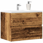 vidaXL Mobile da Bagno Legno Antico 60x38,5x45 cm in Truciolato