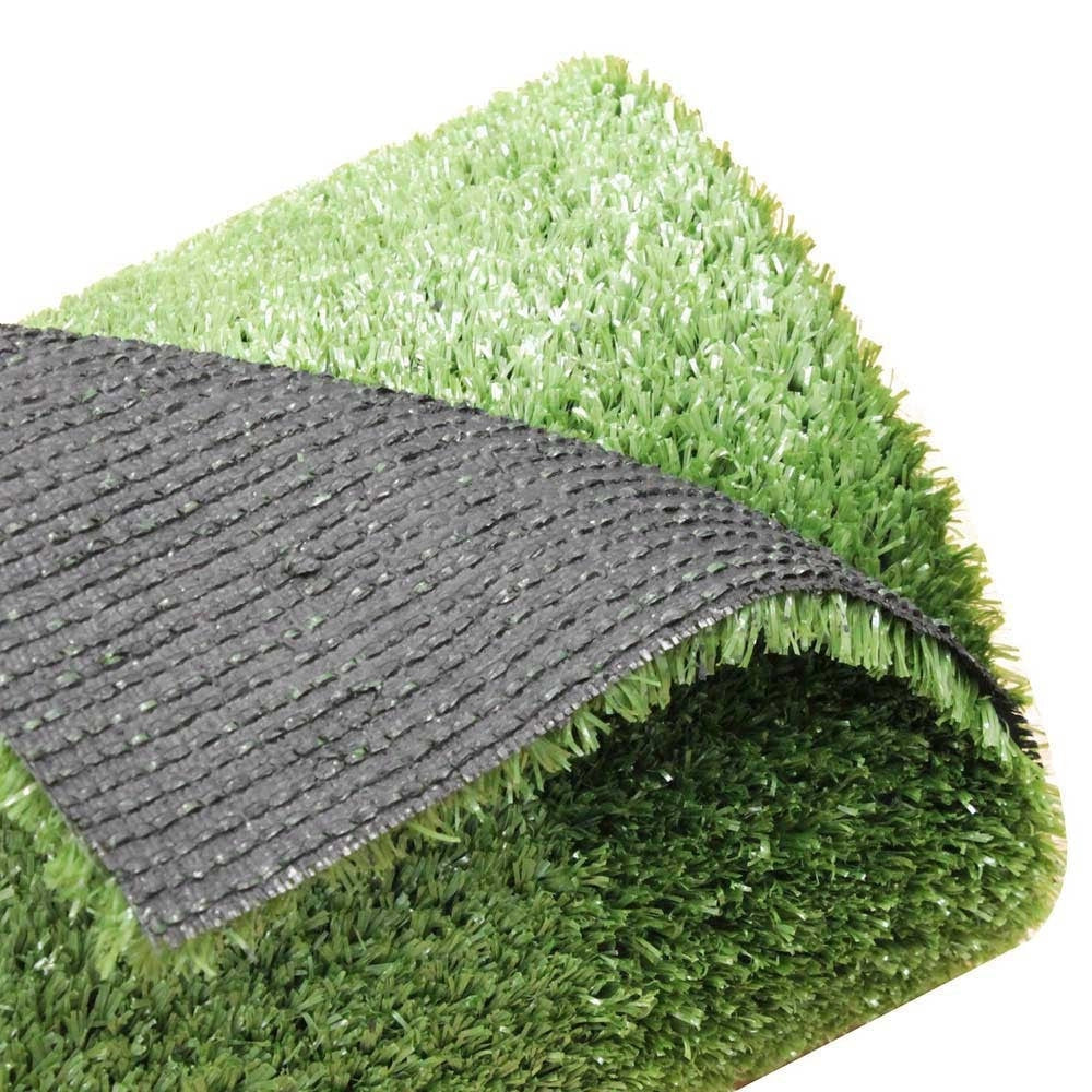 Trade Shop - Prato Sintetico Artificiale 25x2m Erba Finta Calpestabile Tappeto Verde Moquette -