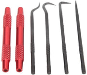 Kit di attrezzi per gomme a secco - Raccoglitore di gomme a secco - Acciaio carbonio - 6 pezzi - Kit di manutenzione - Afdichtingen rimovibili con facilità - Strumenti per gomme a secco