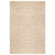 Tappeto del soggiorno | Tappeto ZIZUR Beige 140x200 cm Aspetto Iuta Interni ed Esterni