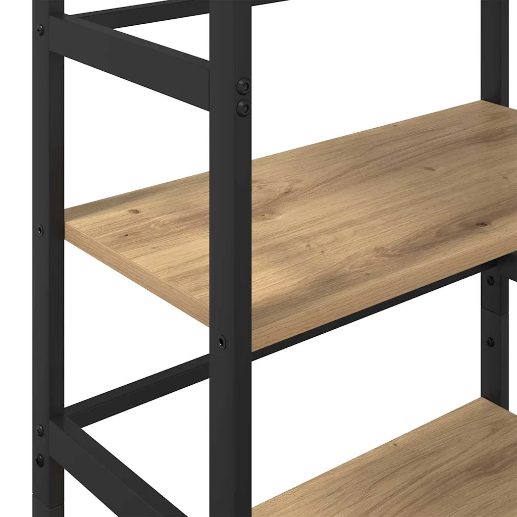 Libreria Rovere artigianale 60 x 29,5 x 115 cm