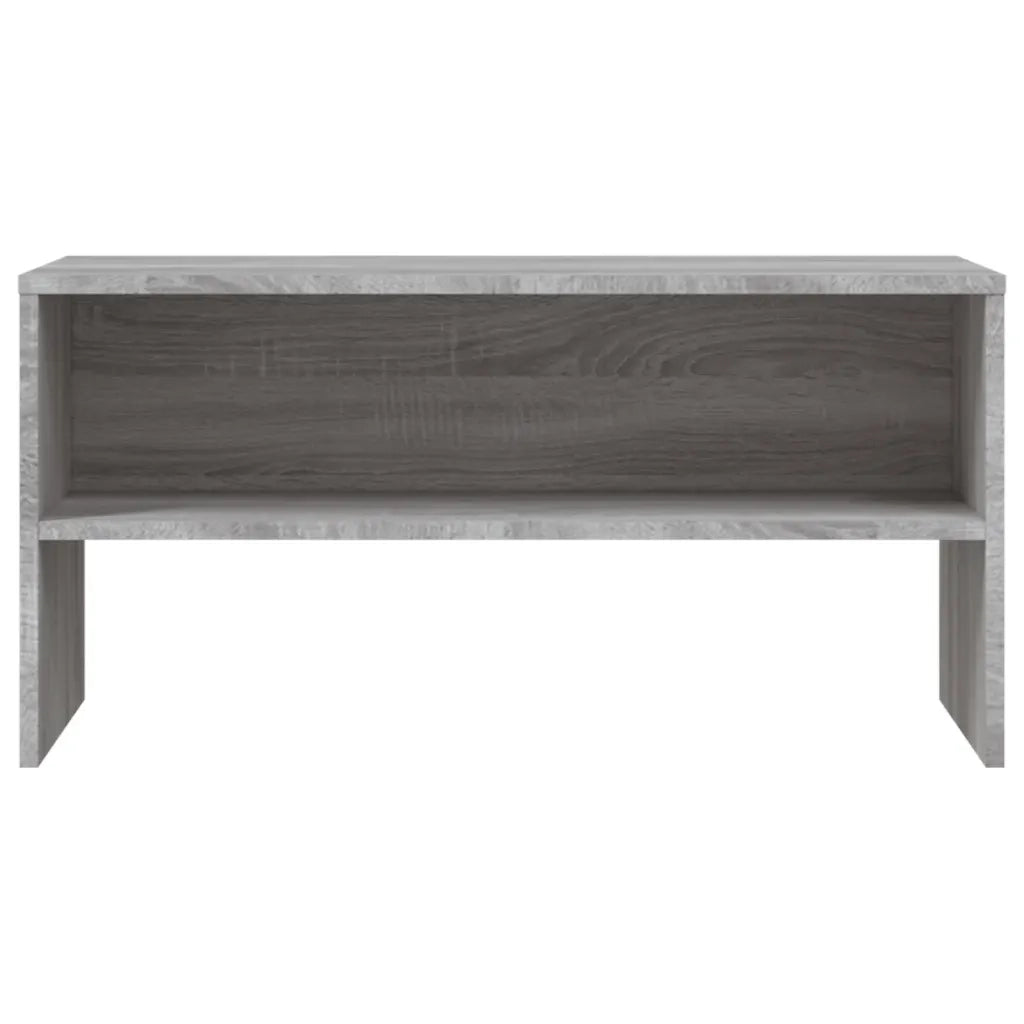 Mobile Porta TV Grigio Sonoma 80x40x40 cm in Legno Multistrato