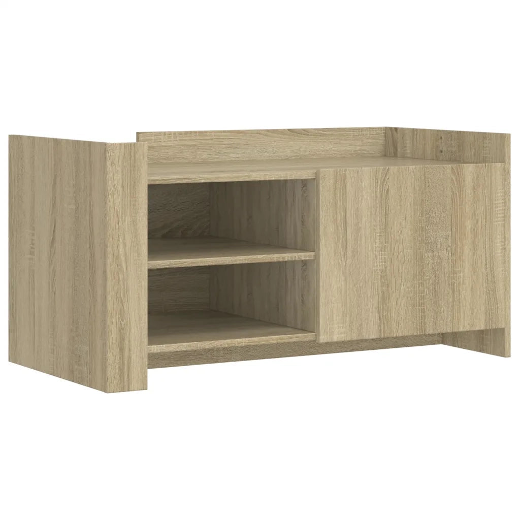 vidaXL Tavolino Salotto Rovere Sonoma 100x50x50cm in Legno Multistrato