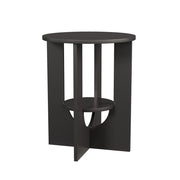 Vicco Tavolino da salotto Nero 40 x 40 cm