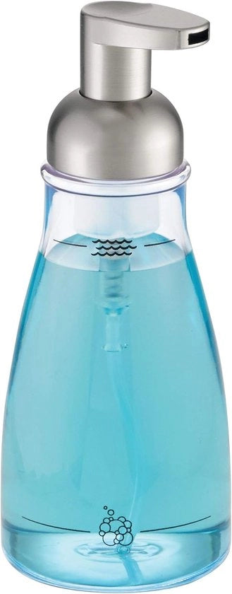 Dispensatore di sapone schiuma idoneo e economico con pompa schiuma in plastica trasparente