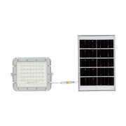 Faro solare LED V-TAC 6W 4000K 400lm IP65 bianco con telecomando