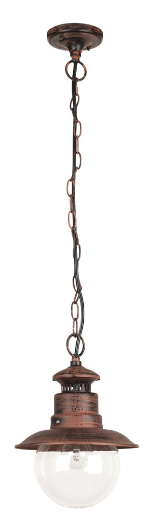 Lampada sospesa esterna vintage Odessa E27 bronzo Rabalux