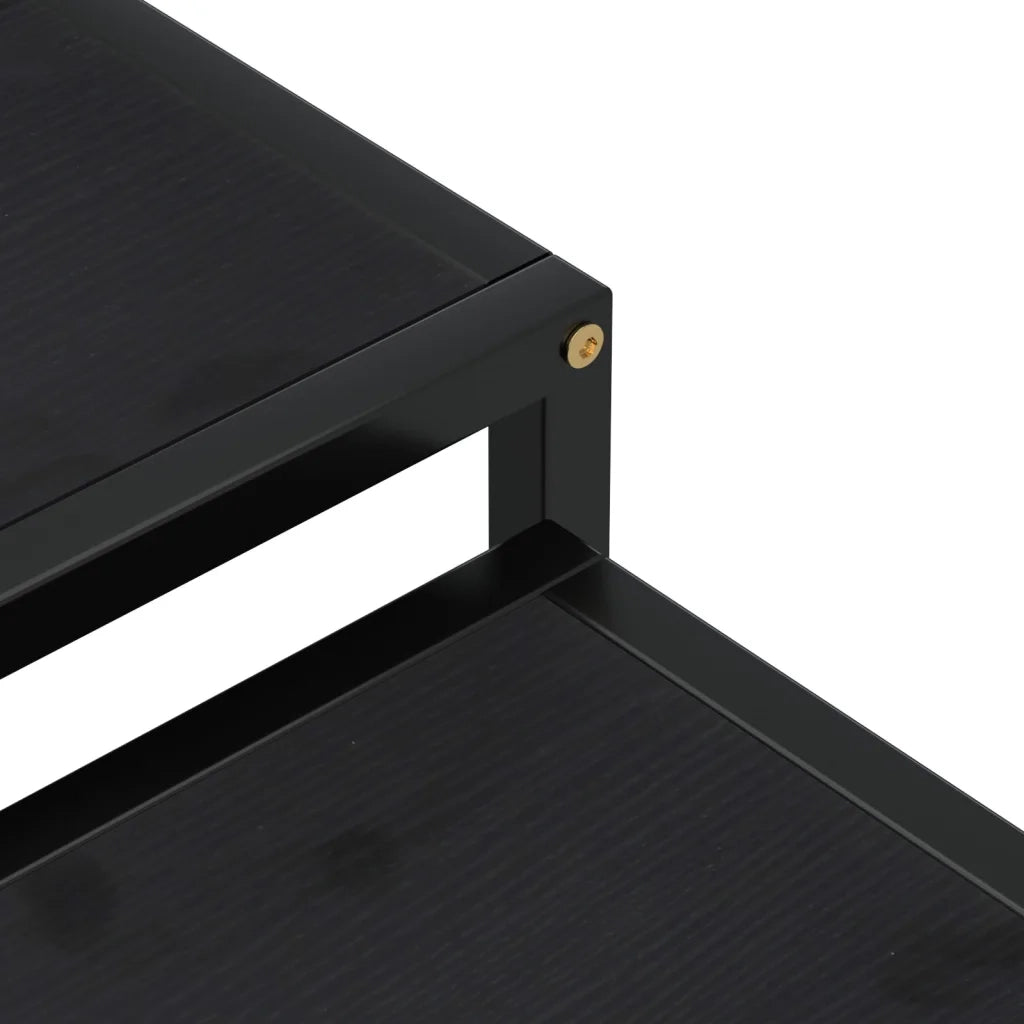 Tavolini 2 pz in MDF Neri cod mxl 68475