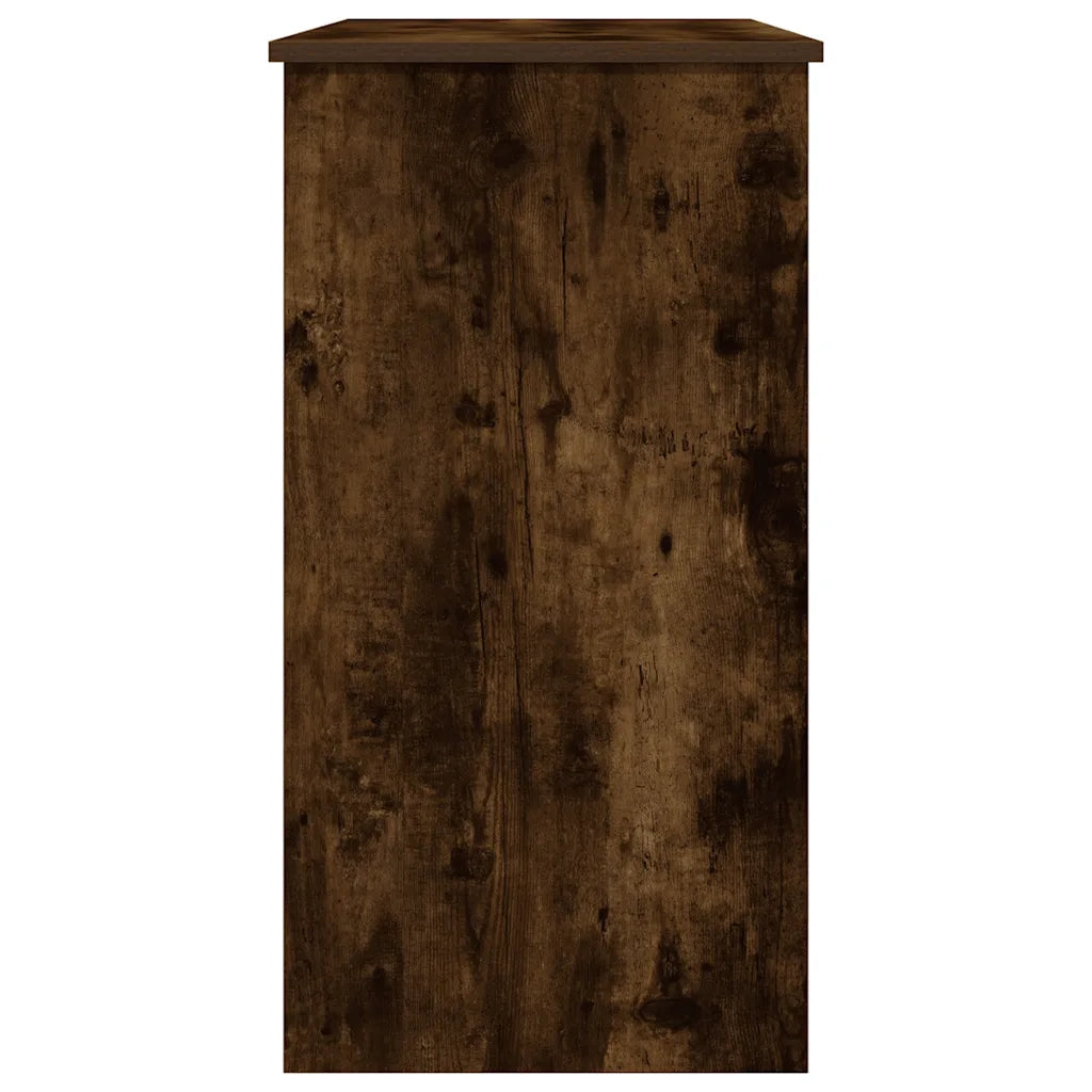 Scrivania | Tavolo da Ufficio Rovere Fumo 80x40x75 cm in Legno Multistrato