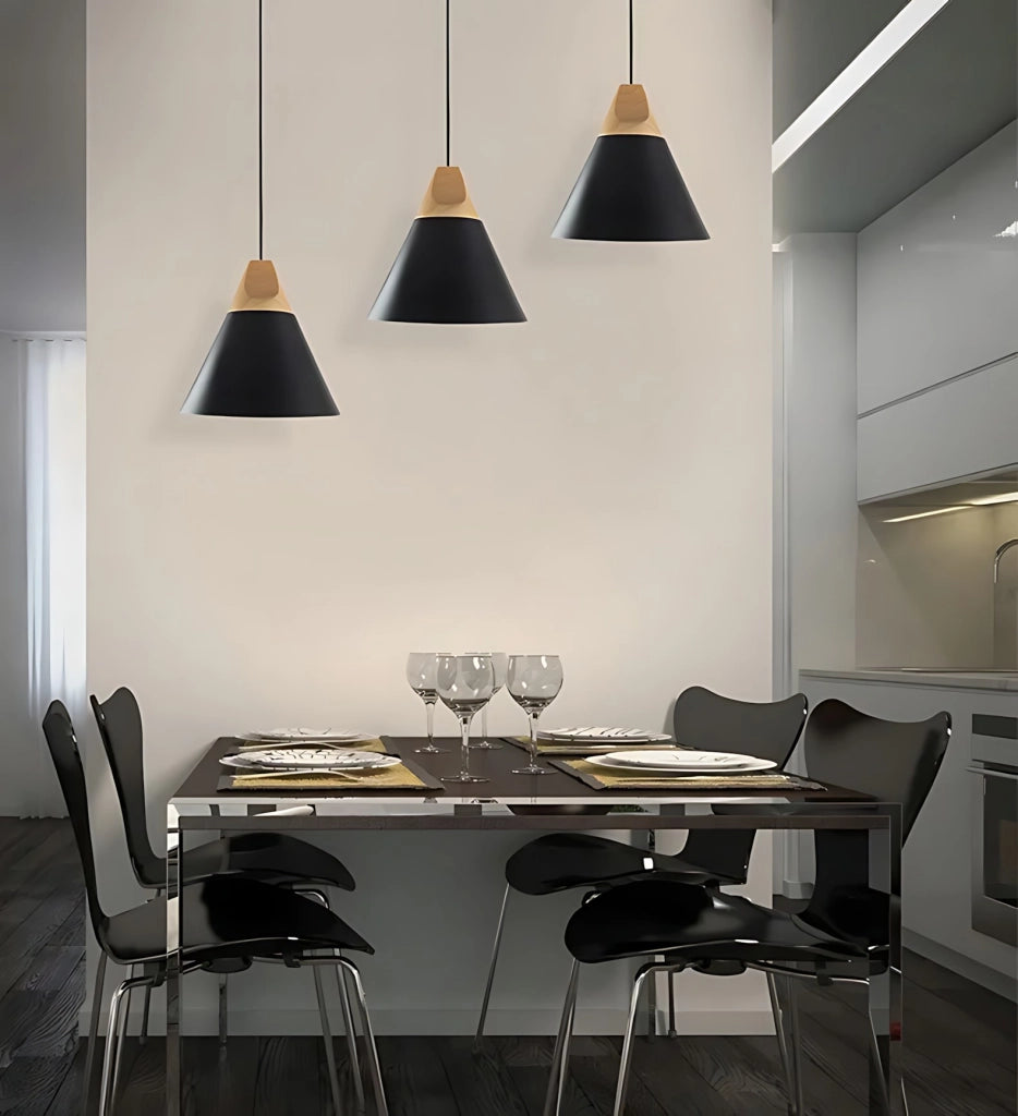 Lampada Da Soffitto Scandi C Nera