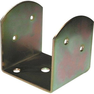 SUPPORTO GAZEBO A U 838 - ZINCATO GIALLO S.MM 3,0 MM 45X80 H.MM 40- 5 pezzi