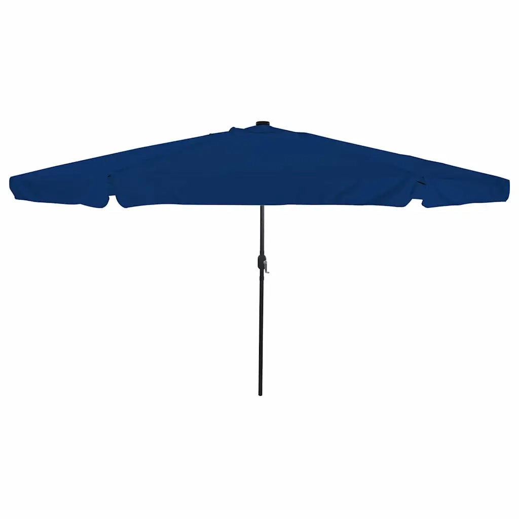 Ombrello da giardino Azzurro 395 x 395 x 245 cm Poliestere 42003651