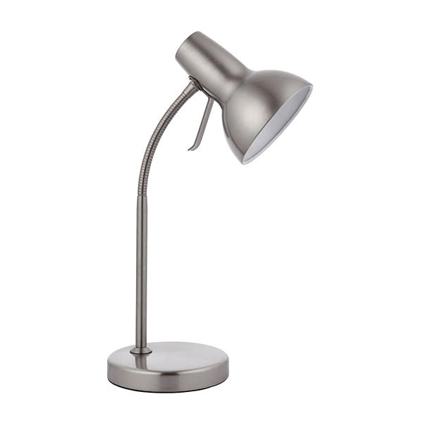 Lampada da scrivania Amalfi Endon nichel satinato USB GU10 7W
