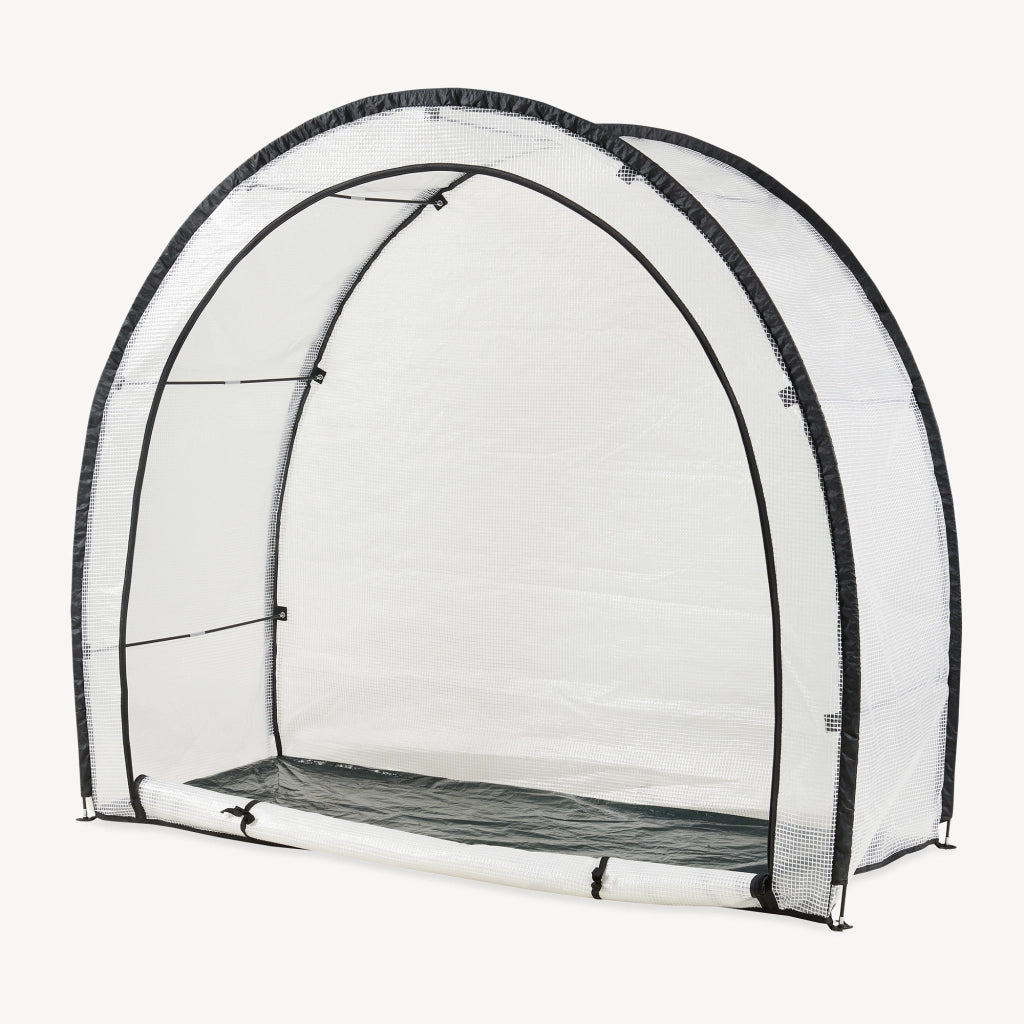 Serra da Giardino Larshasas per Coltivazione Pomodori e Piante 180x80x170 cm - Traslucido [en.casa]
