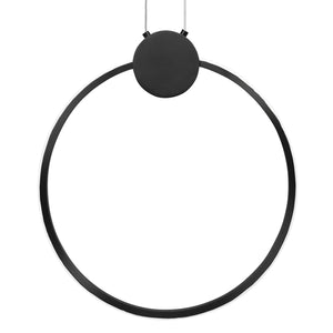 Lampada Da Soffitto Led App1392-cp Black 30cm