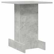 Tavolino | Tavolo laterale Grigio cemento 44,5 x 45 x 55 cm Legno multistrato