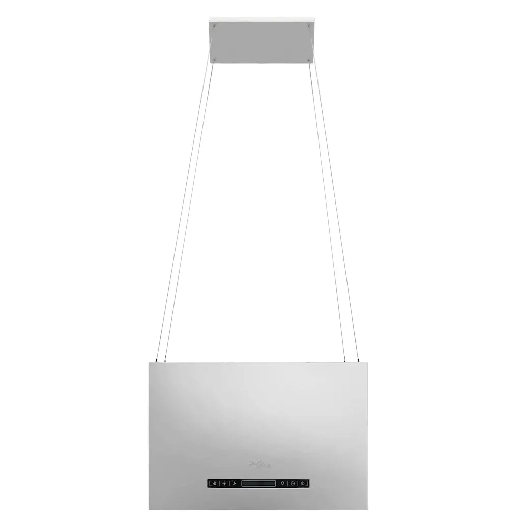 Cappa da Cucina ad Isola Sospesa LCD con Sensore 55 cm Acciaio 51020