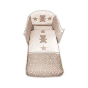 Piumone lettino italbaby 120 95 97 stelline set 4 pz grey
