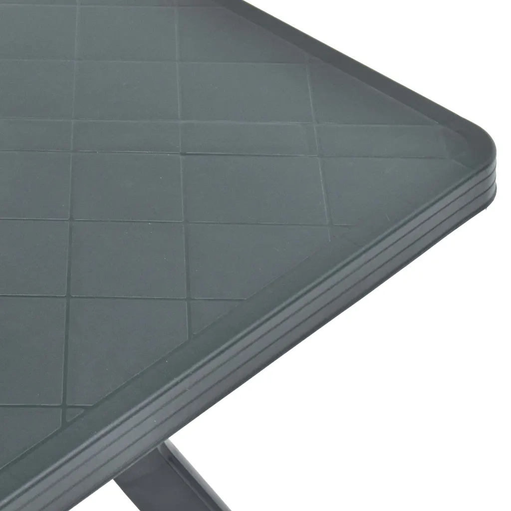 Tavolo da Bistrot Verde 70x70x72 cm in Plastica 48800