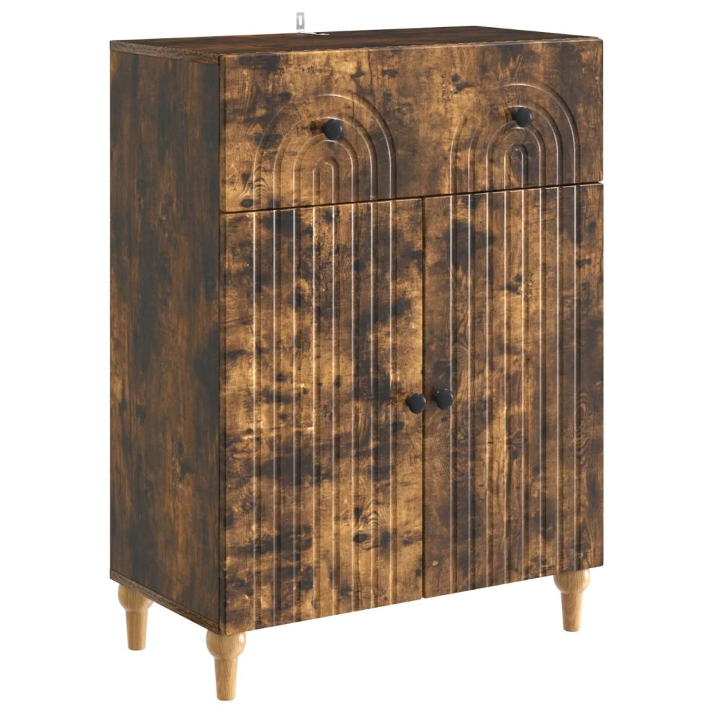 Credenza Rovere Fumo 66 x 34,5 x 90 cm Legno ingegnerizzato 894180