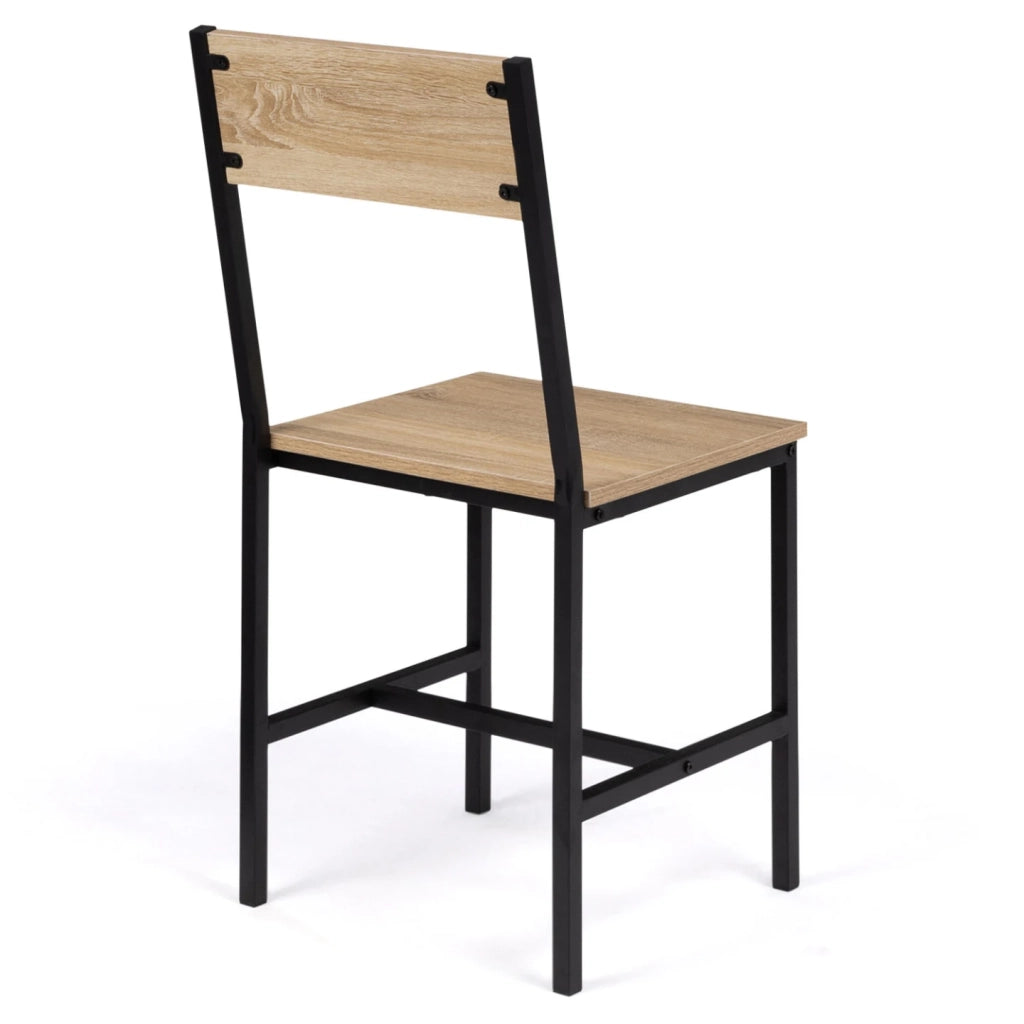 IDMarket - Set di 6 sedie da cucina di design industriale DETROIT