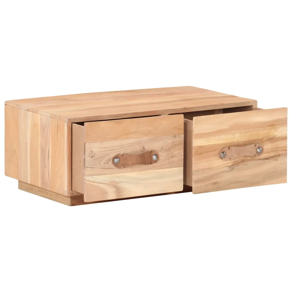 Tavolino da Salotto 90x50x35 cm in Legno Massello di Recupero 287890