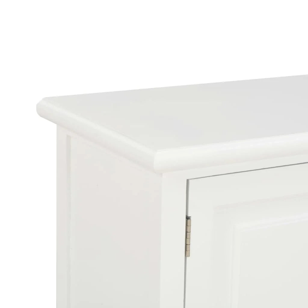 Mobile/mobiletto/credenza porta TV in legno bianco da 90 cm (2502118)