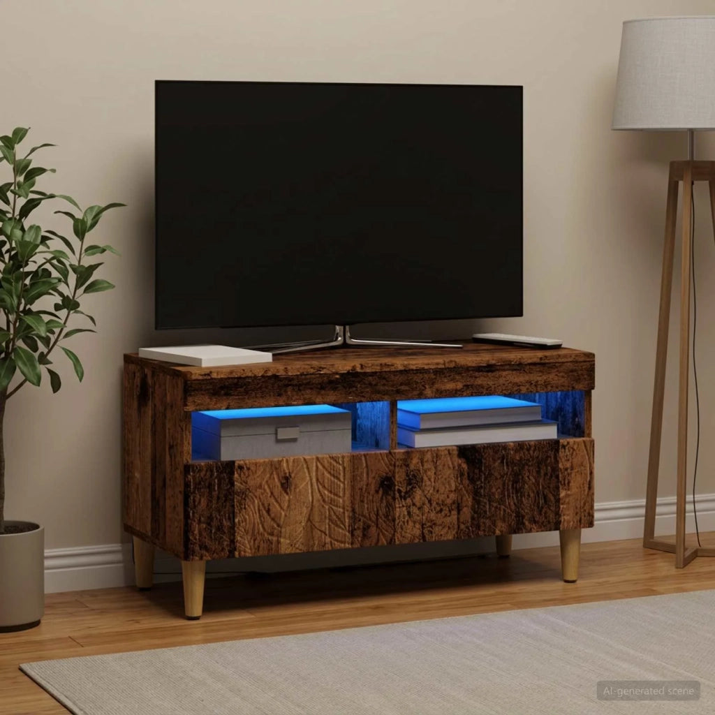 Mobile TV LED Legno antico Legno ingegnerizzato 897223
